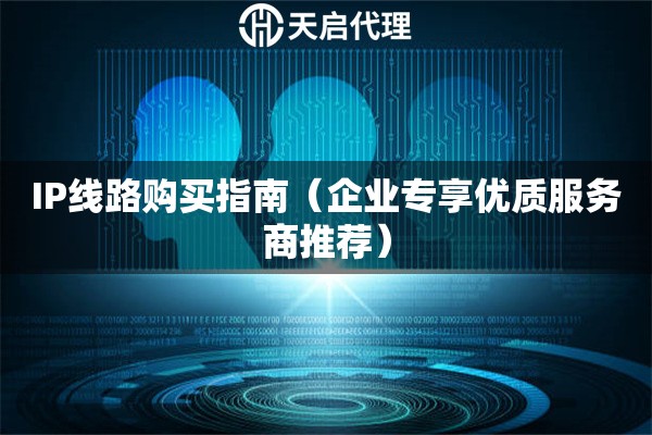 IP線(xiàn)路購(gòu)買(mǎi)指南（企業(yè)專(zhuān)享優(yōu)質(zhì)服務(wù)商推薦）