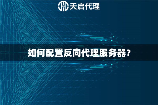 如何配置反向代理服務器？