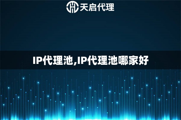 IP代理池,IP代理池哪家好